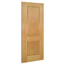 Kensington 2 Panel Internal Oak Door (18mm lippings)